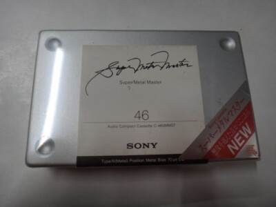 SONY Super Metal Master C-46SMMST Cassette Tape New Sealed