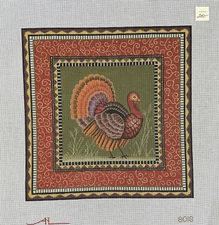 Amanda Lawford Turkey 18ct Needlepoint Canvas HandPainted 8018 12x12