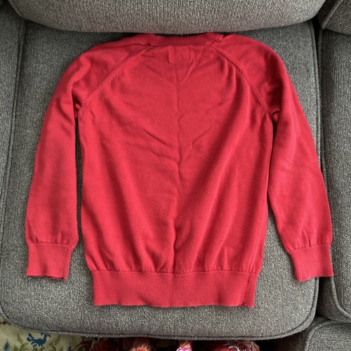 2 The Children's Place Boys Red & Gray Long Sleeves Pullover Sweater Size M 7/8 - Picture 10 of 10