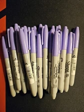24/pack SHARPIE The Original 32088 Fine Point Permanent Markers LILAC - 2 Dozen