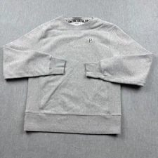 Pink Victoria’s Secret Sweatshirt Womens Small Gray Pullover Crewneck Fleece