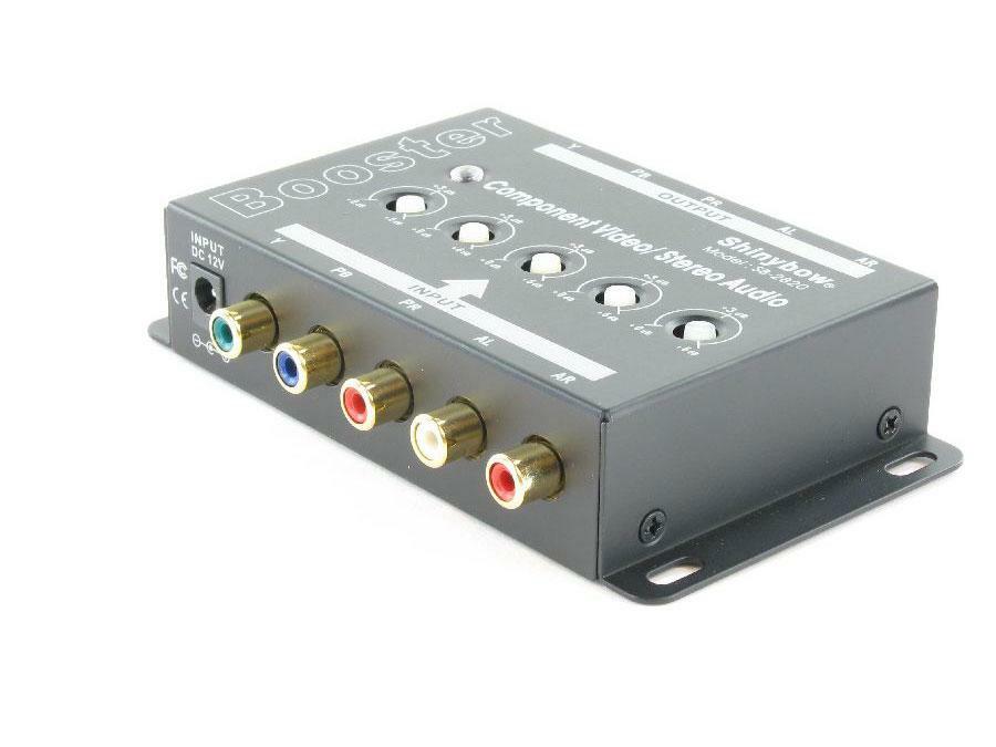 Shinybow SB-2820-b 1 in/1 out Component Video/ Audio Booster