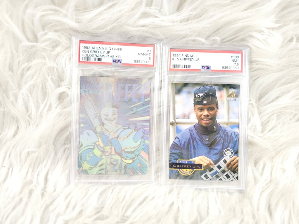 2 Vintage 1992/94 Arena Kid Griff Ken Griffey Jr. Holograms