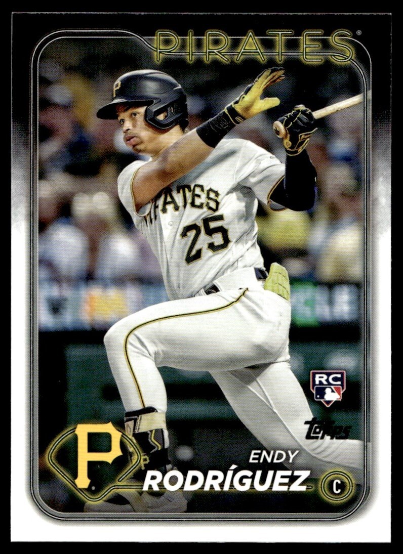 2024 Topps Series 1 Endy Rodriguez Rookie A3 Pittsburgh Pirates #3