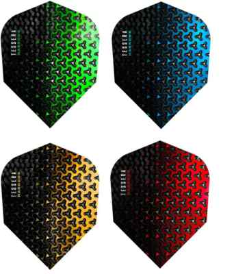 4 New Sets Harrows Tessera Standard Dart Flights