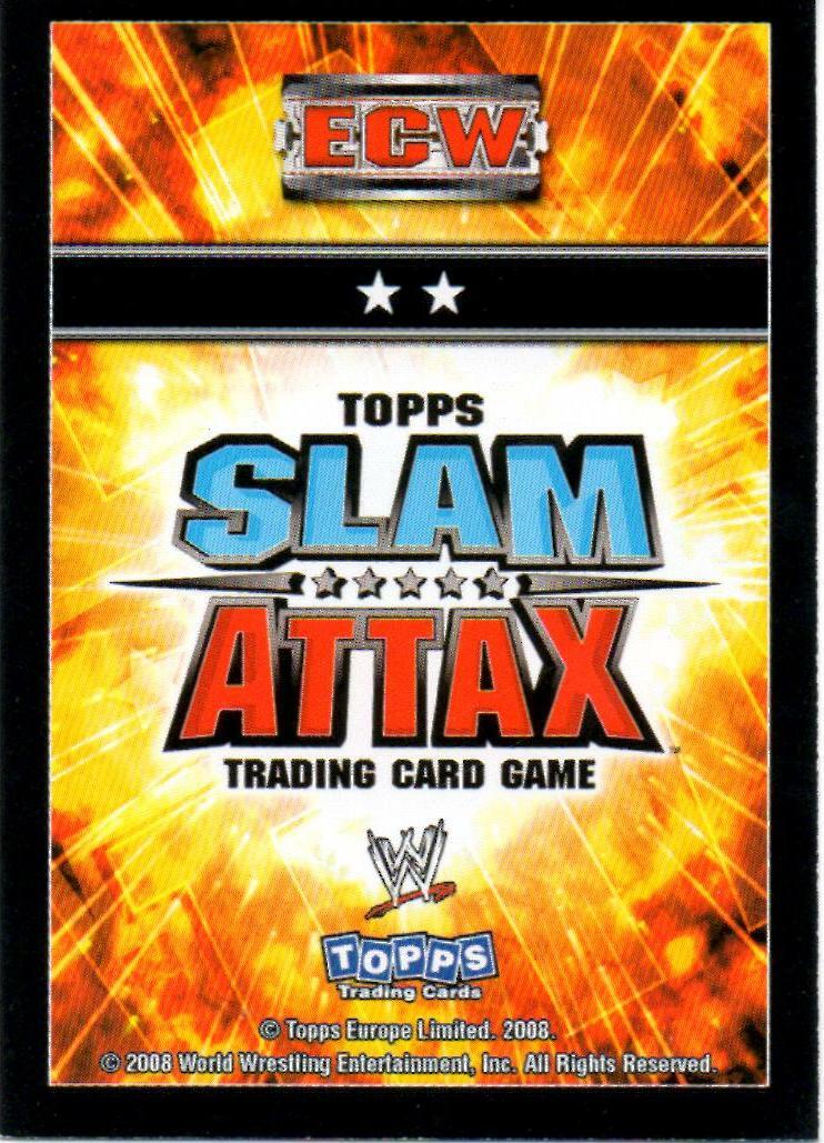 Evan Bourne Matt Sydal WWE 2008 Topps ECW Wrestling Trading