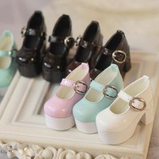 1/4 6CM BJD Doll Mary Jane High-Heel Shoes For Doll Msd SD Fashion Doll Shoe