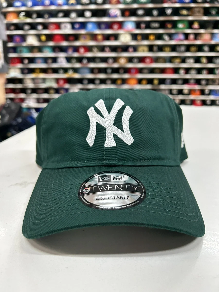green yankees dad hat