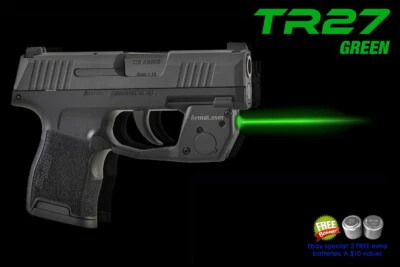 ArmaLaser TR27GS TR27-G TR27G Green Laser Sight Sig Sauer SAS P365 P365 XL P365X