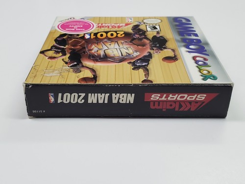 NBA Jam 2001 GBC Game Boy Farbe leere Box nur kein Spiel kein Handbuch* Aufkleber - Bild 11 von 21