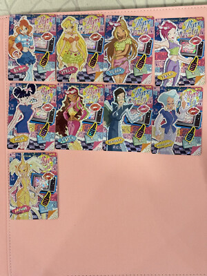 Winx Club UR Chinese ChuangXia Cards Bloom Stella Flora Tecna Musa Daphne Party