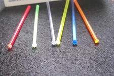 Bright Fiberoptic replace rods sight fiber optic.04" .06" .08" Multicolor Option