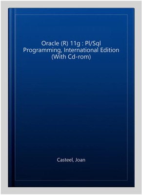 Oracle (R) 11g: Pl/Sql Programmierung, International Edition (mit CD-ROM), Pap...