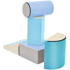 Toddler Indoor Climb and Crawl Activity Playset,Soft Foam Playset Including B...