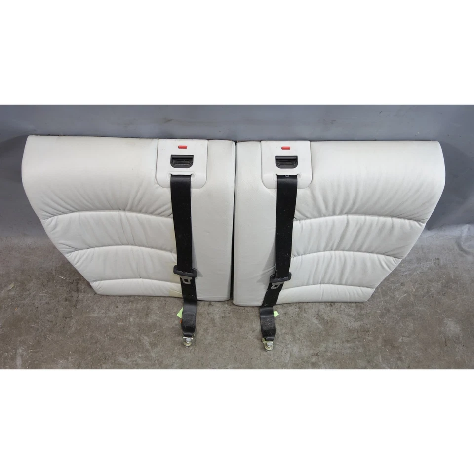 94-99 BMW E36 Serie 3 Cupé Sedán Asiento Trasero Plegable Respaldo Cuero Gris Fabricante de Equipo Original Foto 2 de 4