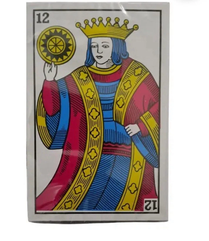 El Rey Ronda card game, Spanish Baraja, Morocco, Algeria, - Image 3 of 4