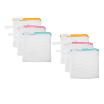 6 Pcs Mini-Netzbeutel Für Wäsche Waschbeutel Empfindliche Kleidung