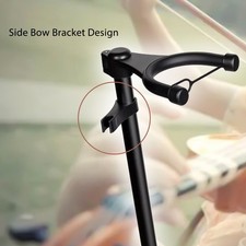 _Ukulele Violin Stand Adjustable Height Aluminum Alloy Instrument Stand With