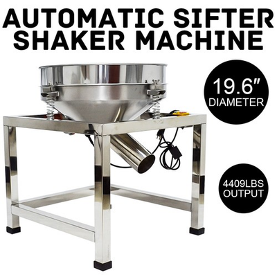 #ad 19.6quot; Big Automatic Sieve Shaker Sifter Machine Industrial Powder Sifter 80 Mesh $289.00
