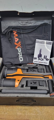 MaxPro Portable Cable Fitness Workout Machine, Orange - *READ* Pre-Owned