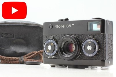 Meter Works [N MINT] Rollei 35 T 40mm F3.5 Point & Shoot 35mm Film Camera JAPAN