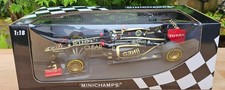 Minichamps 1:18 Kimi Raikkonen Lotus Renault E20 F1 2012 nuovo in confezione originale