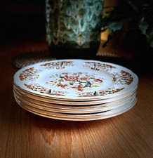 6 Vintage Colclough Royale Side Plates  8 Inch 20cm