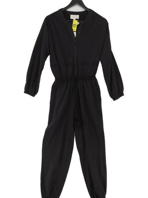 Cleobella Damen Jumpsuit XS Schwarz 100% Sonstige Tapered Jumpsuit