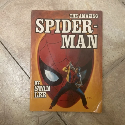 Fireside Marvel 1977 THE AMAZING SPIDER-MAN by STAN LEE tpb 1st Print NM- gb