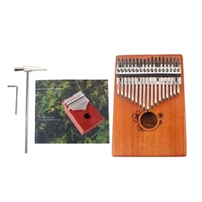 Portable Kalimba Thumb Piano 17 Keys Finger Piano for Kids, Beginner