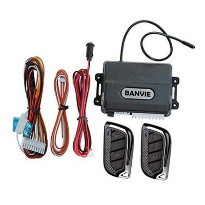  Car Keyless Entry System, Car Central Power Door Lock Kit with 4 Button KS020
