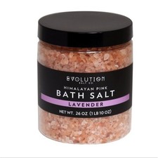    LAVENDER HIMALAYAN BATH SALT - COARSE GRIND - BY EVOLUTION SALT CO., LARGE 26