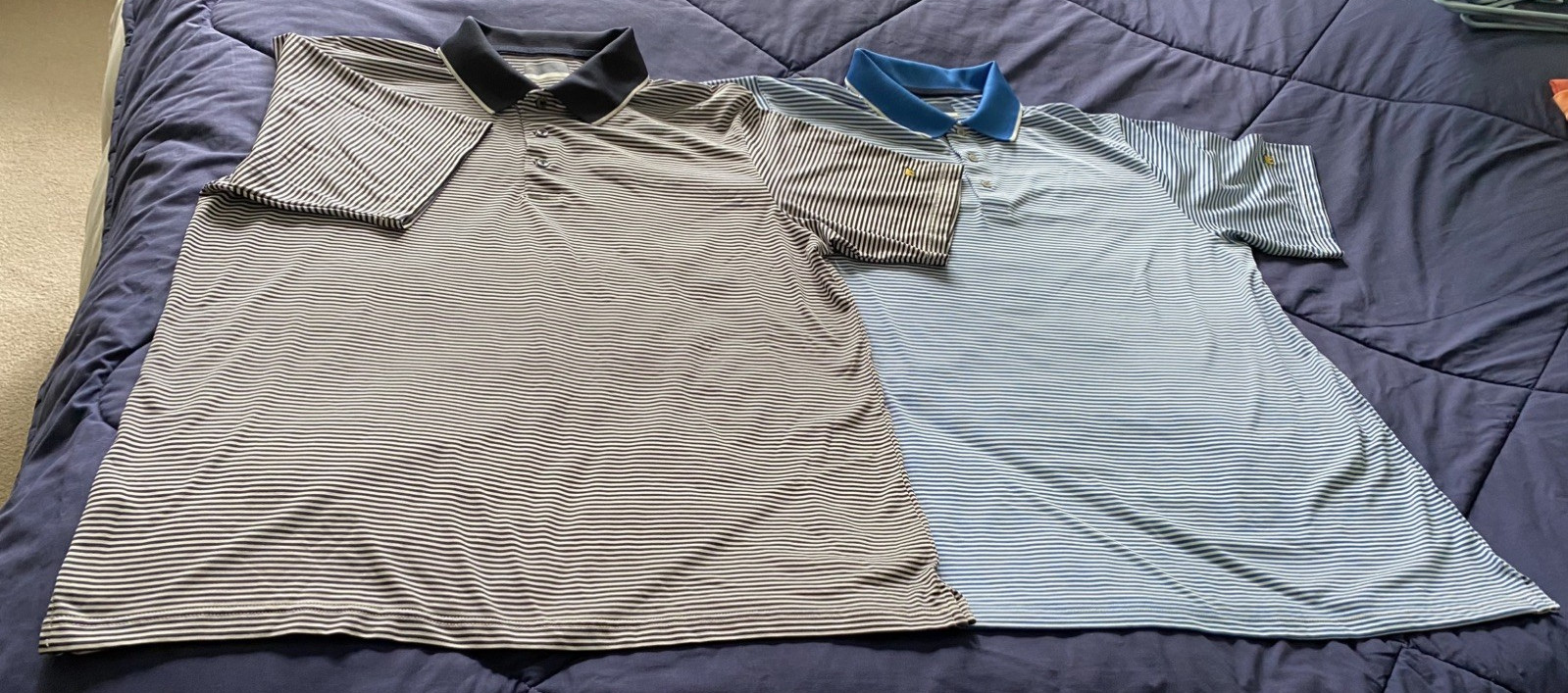 GREG NORMAN / JACK NICKLAUS MENS GOLF POLO S. SLEEVE SHIRTS 2XL PLAY &  STAY DRY image 5