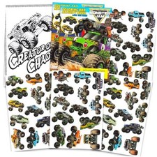 50  Temporary Tattoos for Kids Coloring Party Favors Bundle