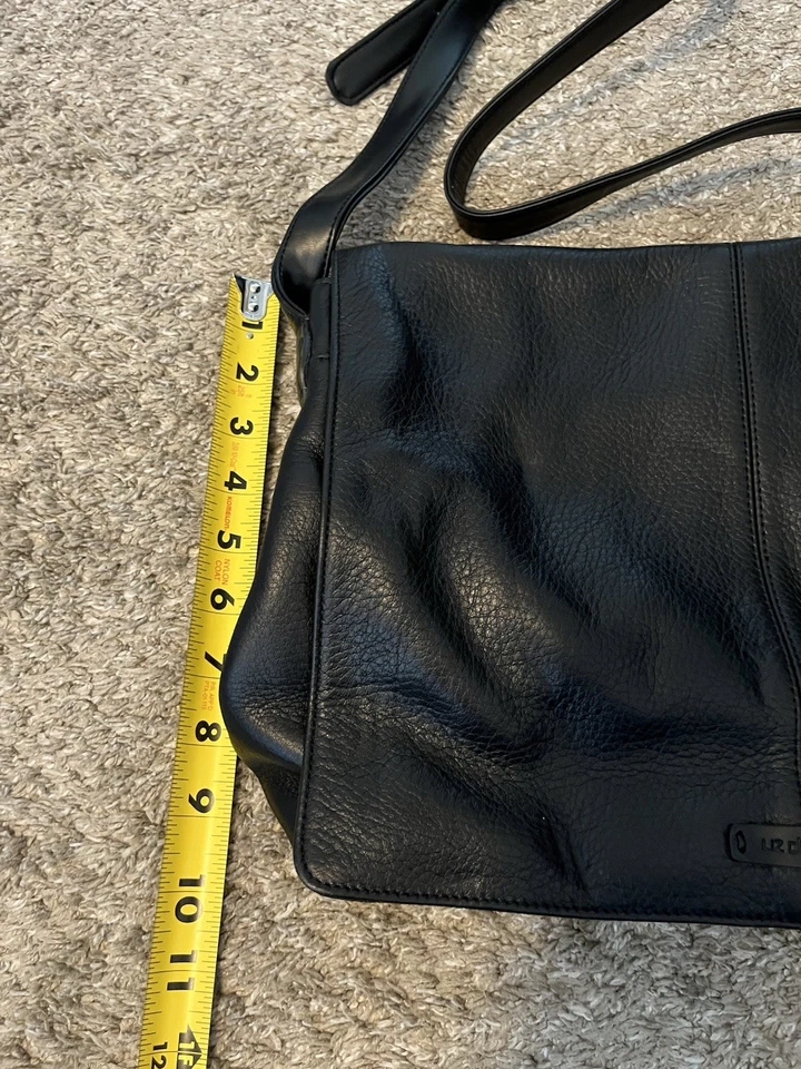 Bolso Bandolera Vintage Liz Claiborne Bolso de Hombro Negro Años 90 Y2K Foto 3 de 4