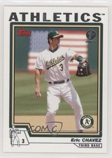 2004 Topps 1st Edition Eric Chavez #180 0q3