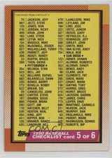 1990 Topps Checklist #646 gp1