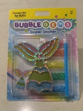 Creativity for Kids Bubble Gems(TM) Super Sticker Kit-Mermaid