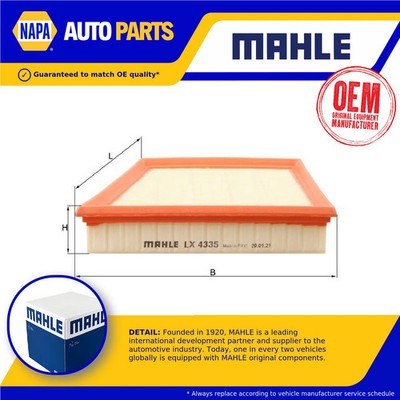 Air Filter fits JAGUAR F-PACE X761 2.0 2017 on Mahle GX739601BA T4A6124 Quality