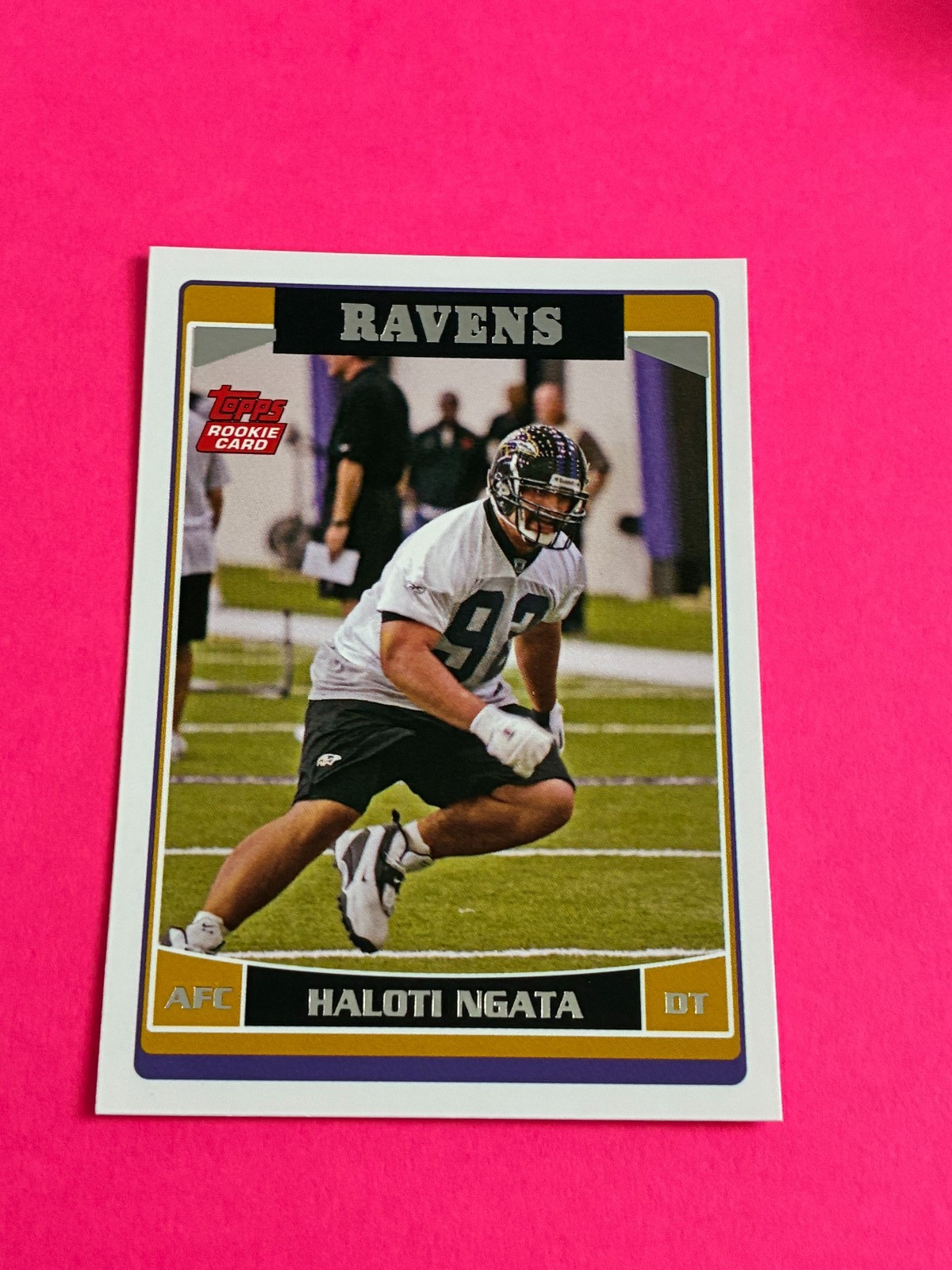 2006 Topps #312 Haloti Ngata - RC Rookie - Ravens