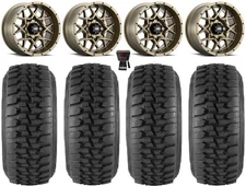 ITP Hurricane 15" Wheels Bronze 32" DS Soft Tires Can-Am Renegade Outlander