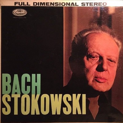 Johann Sebastian Bach, Leopold Stokowski - Bach   Stokowski Capitol Records, Cap