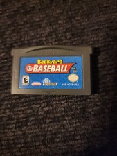 Backyard Baseball Nintendo Game Boy Advance GBA 2002 Game Only Free shipping 