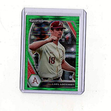 Lael Lockhart Jr.  -2021 Panini Prizm Draft Picks #PDP213 Green Pulsar Prizm