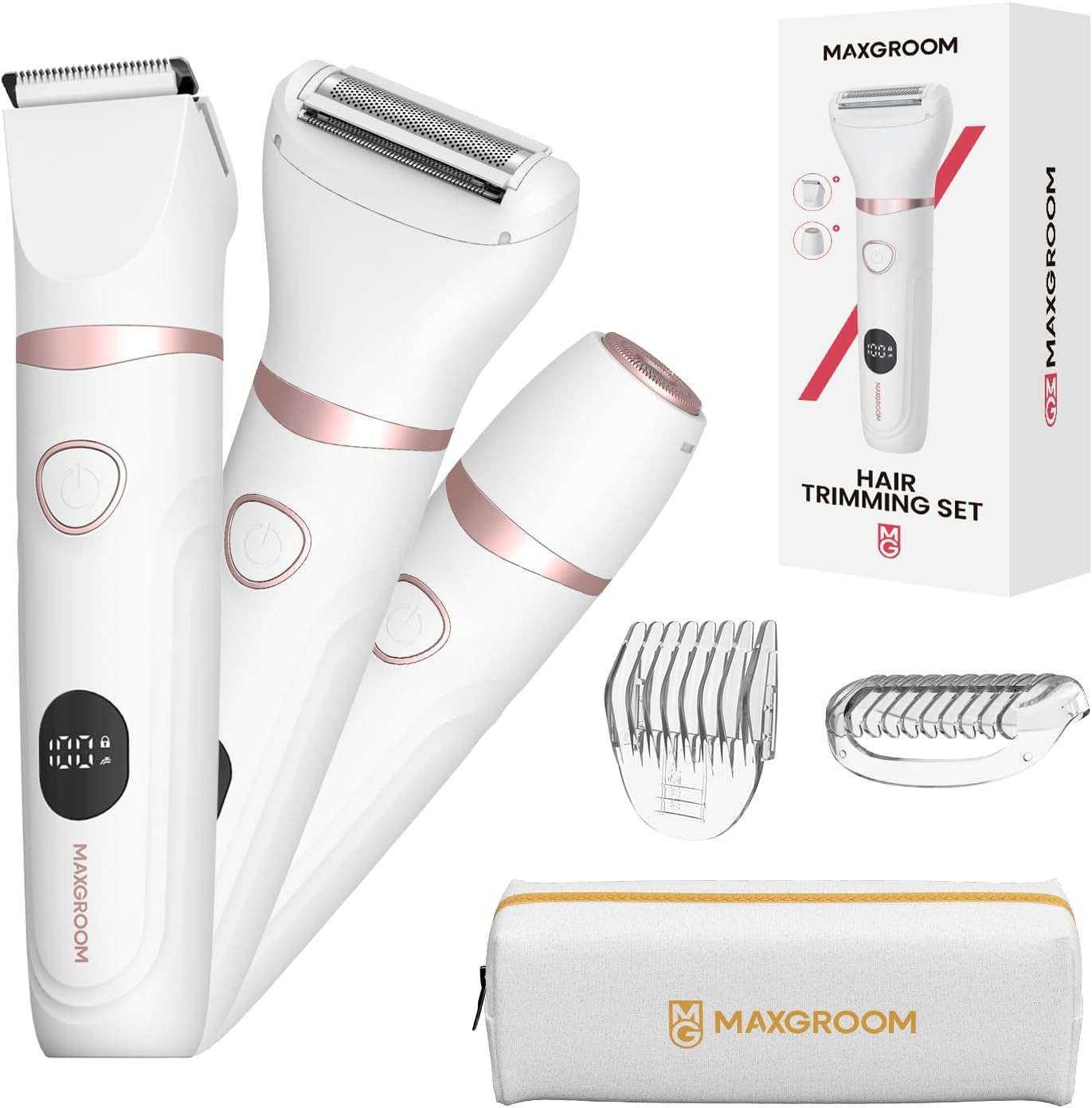 Depilatore Corpo Donna 3-in-1 Wet & Dry: Risultati Professionali a Casa