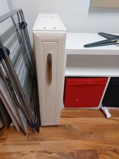 Kitchen Cabinet Cupboard With Door White Storage unit narrow