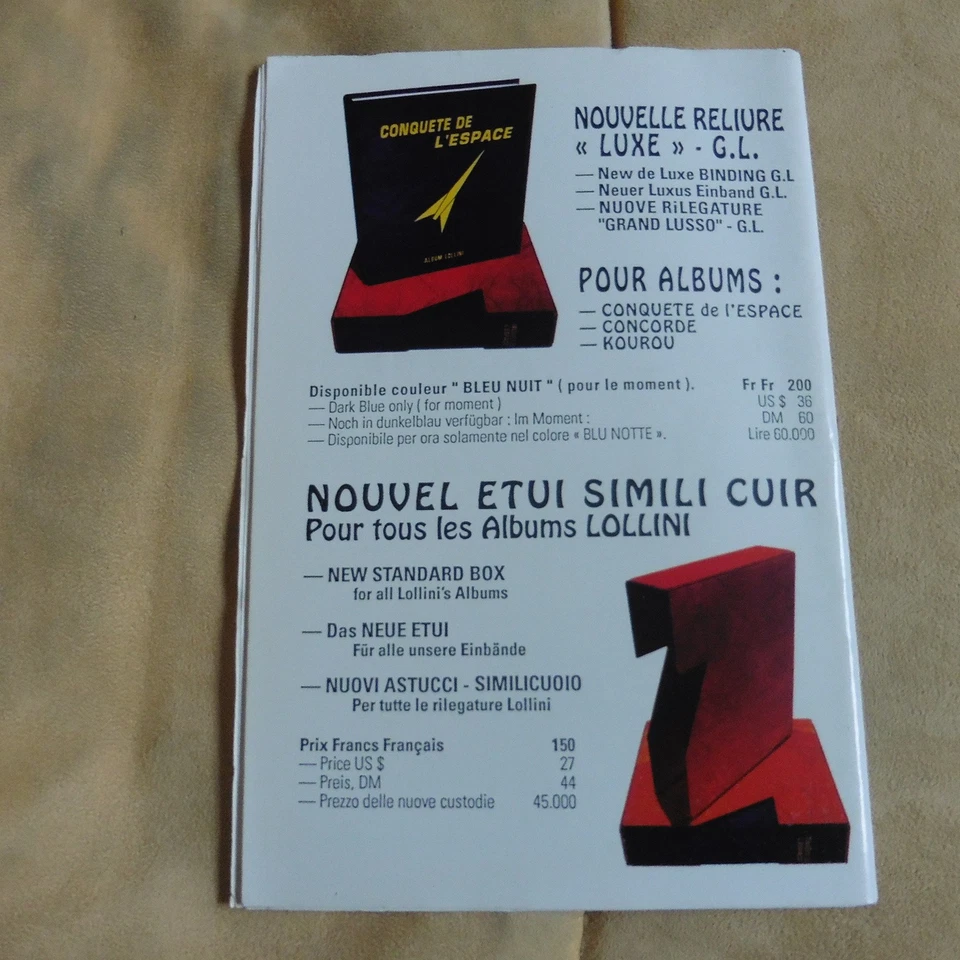 Revue de l'ESPACE -  LOLLINI  n° 3 - 1992/1994  - tbe - - Photo 3/3