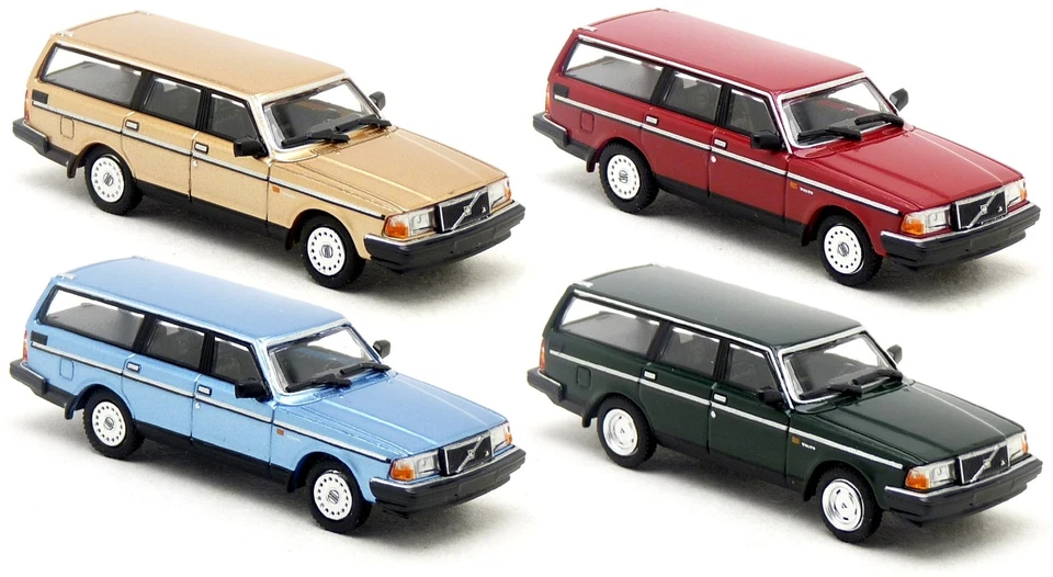 Minichamps - Volvo 240 GL Kombi - 245 1986 PKW Modell Farbe Auswahl 1:87 H0