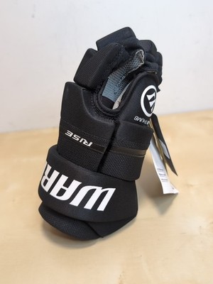 Rise SR Warrior 11'' Hockey Glove Black Left New With Tags   LEFT ONLY
