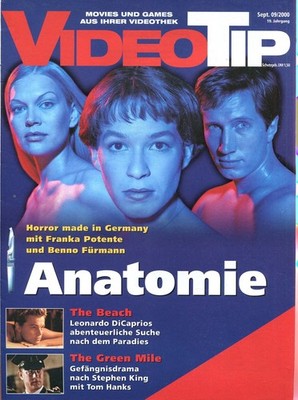VIDEO TIP; Sept 2000:  Cover: ANATOMIE, TOM HANKS; LEONARDO DI CAPRIO, the beach
